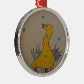 #ABC Art by Children, Easter Duck メタルオーナメント (右)