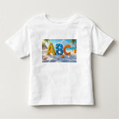 ABC by the Sea – アズ学ルと遊、アズ保護ールと トドラーTシャツ (正面)