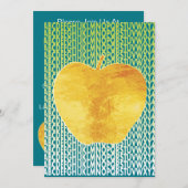 ABC Golden appleの退職後送金 招待状 (正面/裏面)