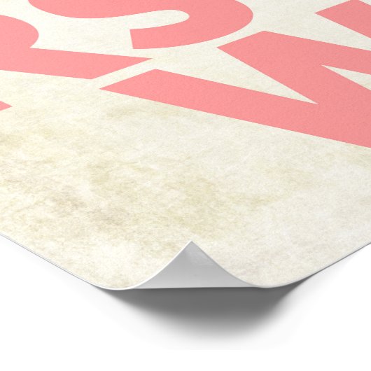 ABC I love U Poster ポスター (角)