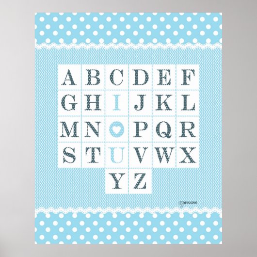 ABC ILOVEU – シェブロン ポスター (正面)