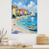 Abc islands coast ポスター (キッチン)