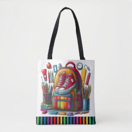 ABC LOOK AT ME – バックトートバッグを参照 トートバッグ