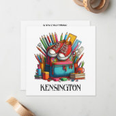 ABC LOOK ME - SEE BACK ノートカード (正面/裏面インサイチュ)