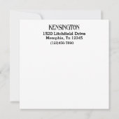 ABC LOOK ME - SEE BACK ノートカード (裏面)