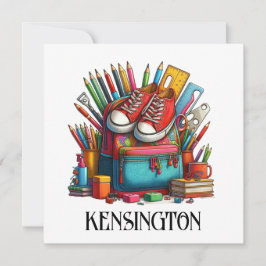 ABC LOOK ME - SEE BACK ノートカード