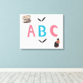 ABC onキャンバスプリント キャンバスプリント (インサイチュ (ウッドフロア))