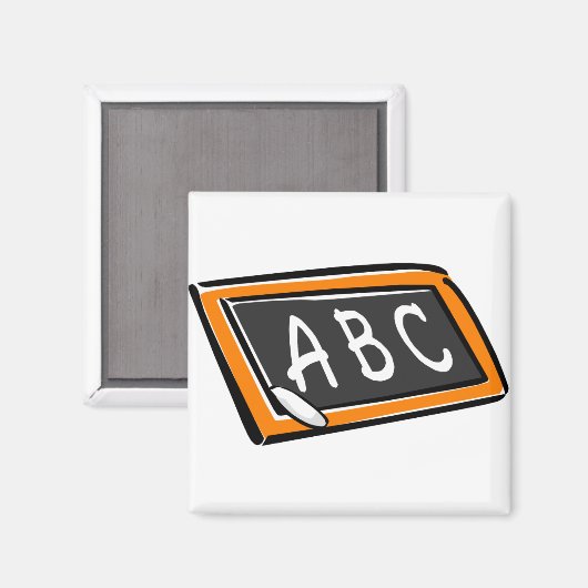 ABC On Blackboard マグネット (正面/裏面)
