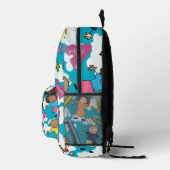 ABC School Children - Clouds  プリントバックパック (右)