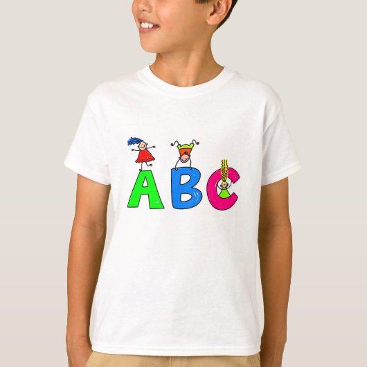 Abc Tシャツ (正面)