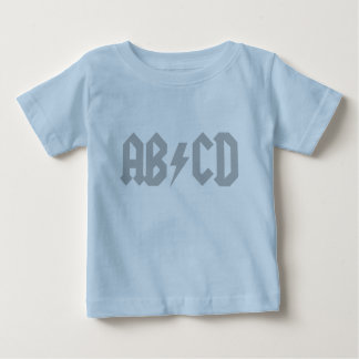 ABCDの稲妻 ベビーTシャツ