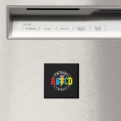Abcdプリスクールが大好き!プレKの先生の初登校 マグネット (インサイチュ (食洗機))