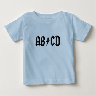 abcd ベビーTシャツ