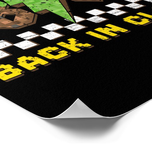 Abcd Back In Cl Rock Back To School Boys Girls Tea ポスター (角)