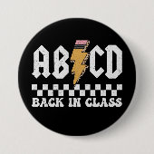 ABCD Back In Class 缶バッジ (正面)