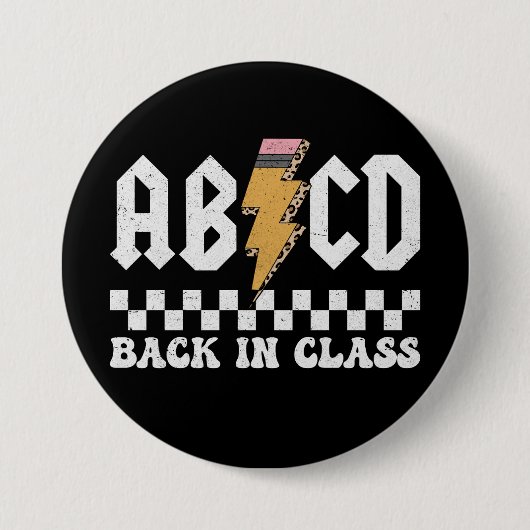 ABCD Back In Class 缶バッジ (正面)