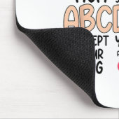 Abcdefu And Your Mom And Your Sister And Your Job  マウスパッド (コーナー)