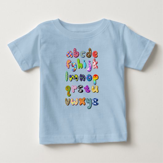 ABC'S ベビーTシャツ (正面)