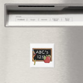 Abcs 123s Tシャツとギフト マグネット (インサイチュ (食洗機))