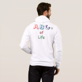 ABCs of Life T-Shirt パーカ (裏面フル)