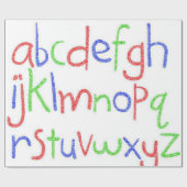 Abc's Wrapping紙 ラッピングペーパー (フラット)