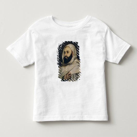 Abd el Kaderのポートレート トドラーTシャツ (正面)