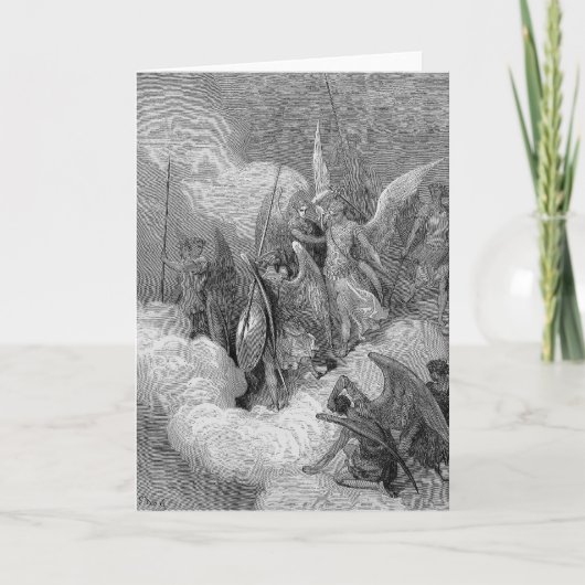 AbdielはSatanを攻撃します カード (正面)