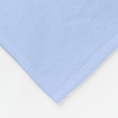 ABDLのアルファベットのblueblanket |の大人のベビー| Baby4life フリースブランケット (角)