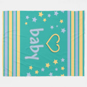 ABDLの毛布または大人のベビーブランケットか極度のCute/2016 フリースブランケット (正面(横))