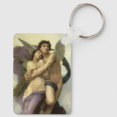 Abduction (aka Ravishment) of Psyche by Bouguereau キーホルダー (裏面)