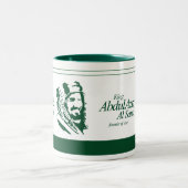 AbdulAziz AlSaud王 ツートーンマグカップ (中央)