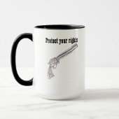 Abeリンカーンのキャンペーンマグ マグカップ (左)