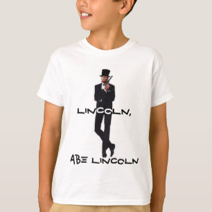 Abeリンカーンの子供の信号器のワイシャツ Tシャツ