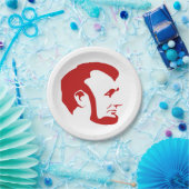 Abeリンカーンの紙皿 ペーパープレート (パーティー)