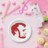 Abeリンカーンの紙皿 ペーパープレート (パーティー)