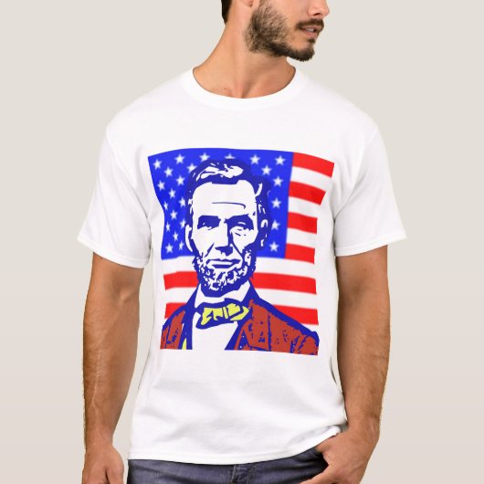 ABE LINCOLN 3 Tシャツ (正面)