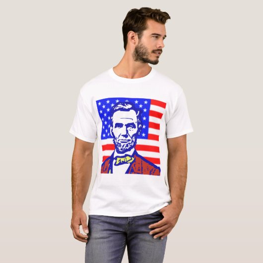 ABE LINCOLN 3 Tシャツ (正面フル)