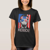Abe Lincoln 4th Of July Fourth Of July Tシャツ (正面)