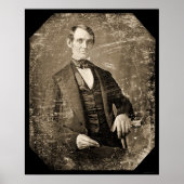 Abe Lincoln Daguerreotype 1846 ポスター (正面)
