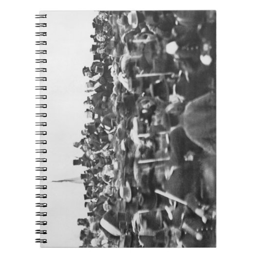 Abe Lincoln Gettysburg住所：内戦の終結 ノートブック (正面)