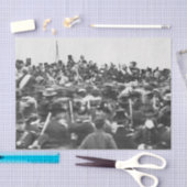 Abe Lincoln Gettysburg住所:内戦の終結 薄葉紙 (クラフト)