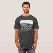 Abe Lincoln Gettysburg住所：内戦の終結 Tシャツ (正面フル)