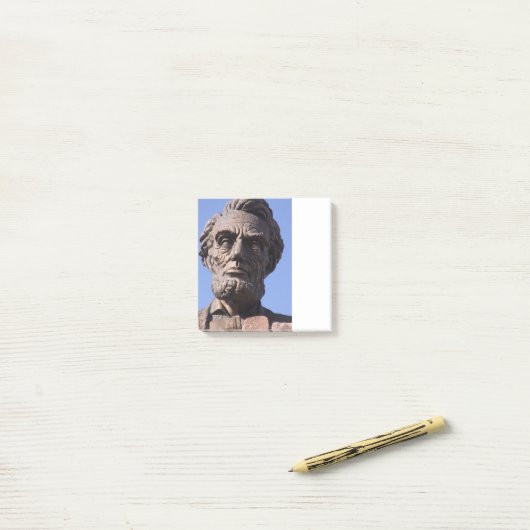Abe Lincoln Post it Notes ポストイット (デスク上)