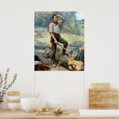 Abe Lincoln -- The Rail Splitter ポスター (キッチン)