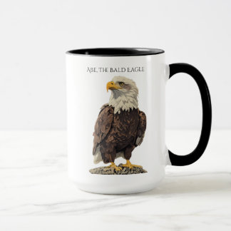 Abe the Bald Eagle Mug マグカップ