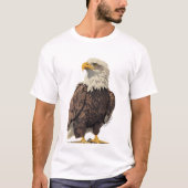 Abe the Bald Eagle T-shirt Tシャツ (正面)
