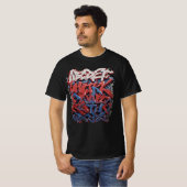 abecedario de graffiti Camiseta Tシャツ (正面フル)