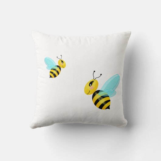 abeille heureuse クッション (裏面)