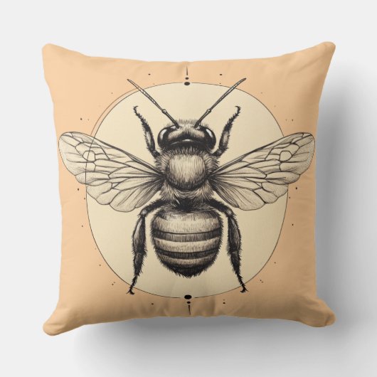 🐝 Abeille Mystique クッション (裏面)