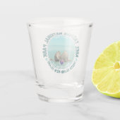 Abel Tasman Coastal Park New Zealand ショットグラス (裏面)